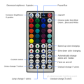 Music Sync Voice Control RGB LED LUZES